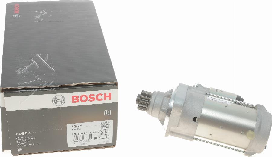 BOSCH 1 986 S01 124 - Käynnistinmoottori inparts.fi