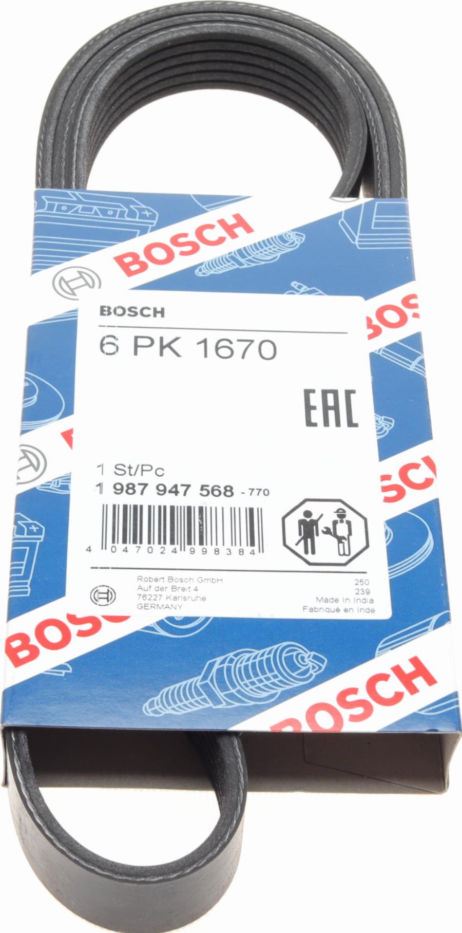 BOSCH 1 987 947 568 - Moniurahihna inparts.fi