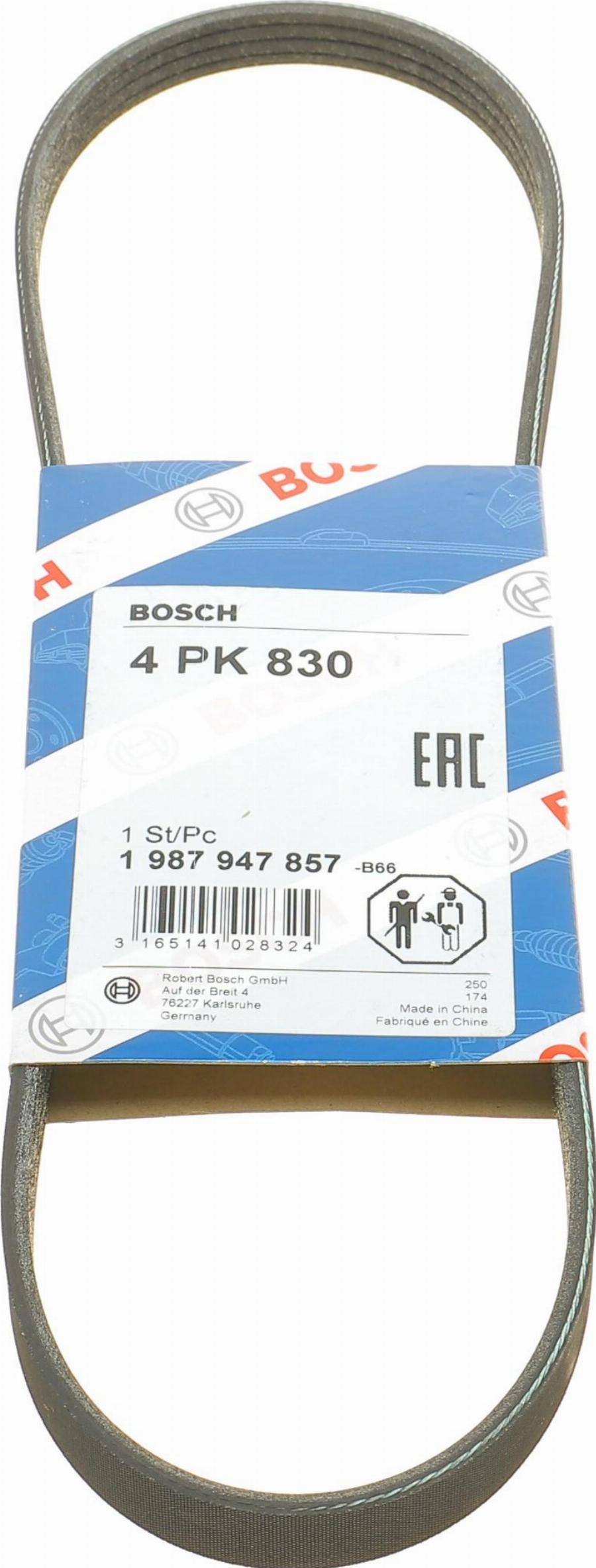 BOSCH 1 987 947 857 - Moniurahihna inparts.fi