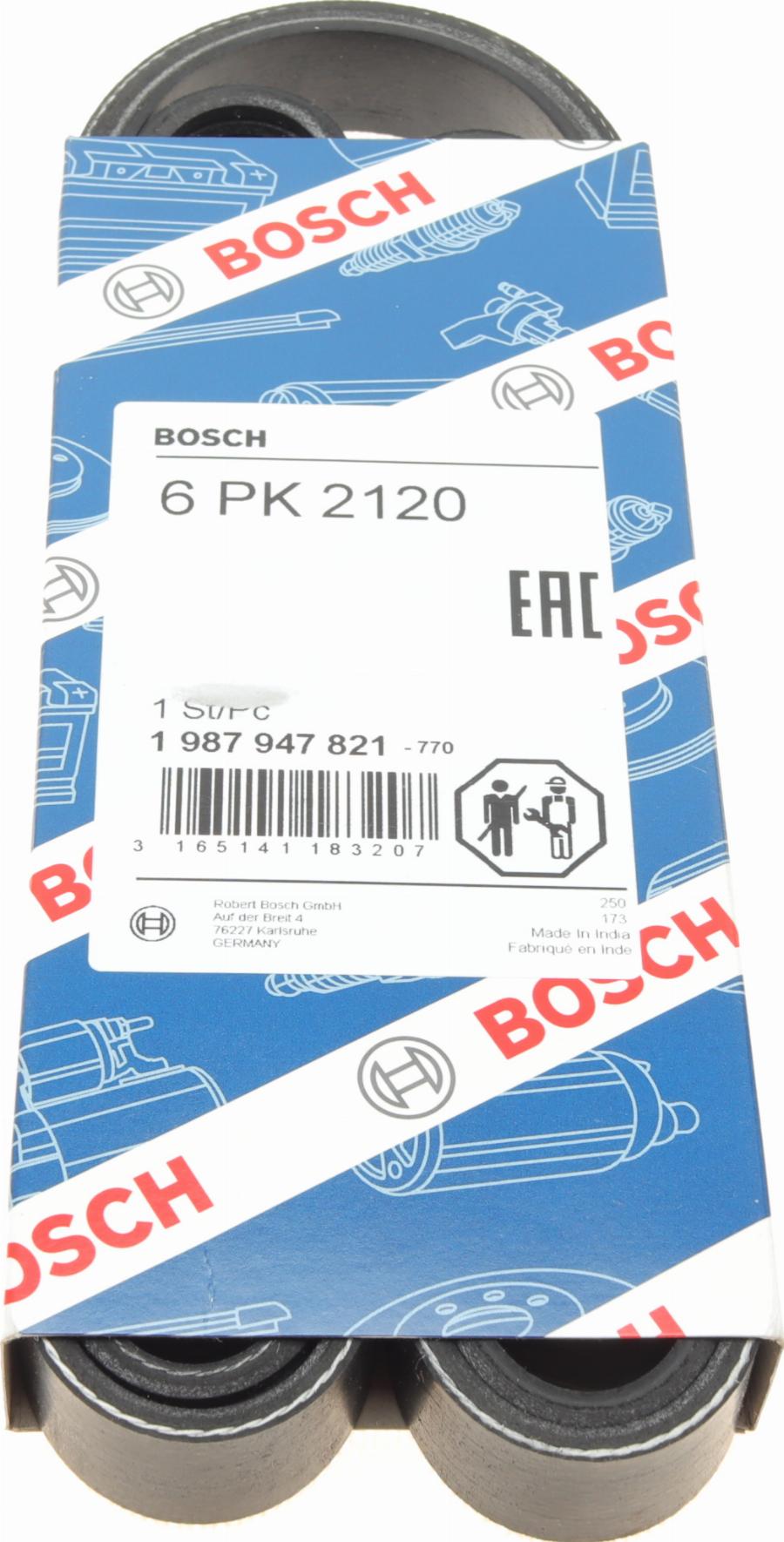 BOSCH 1 987 947 821 - Moniurahihna inparts.fi