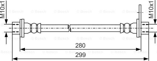 BOSCH 1 987 481 440 - Jarruletku inparts.fi