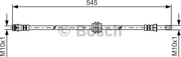 BOSCH 1 987 481 454 - Jarruletku inparts.fi