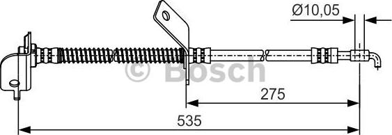 BOSCH 1 987 481 415 - Jarruletku inparts.fi