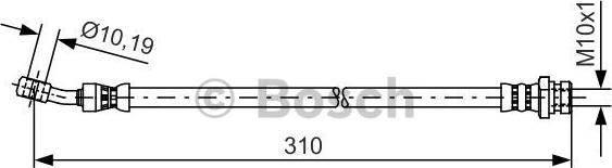 BOSCH 1 987 481 417 - Jarruletku inparts.fi