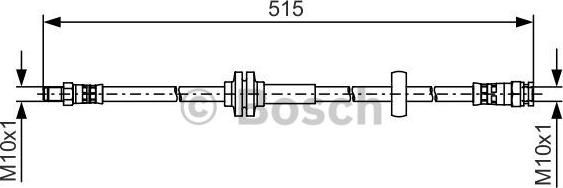 BOSCH 1 987 481 482 - Jarruletku inparts.fi