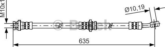 BOSCH 1 987 481 433 - Jarruletku inparts.fi