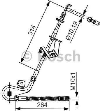 BOSCH 1 987 481 428 - Jarruletku inparts.fi