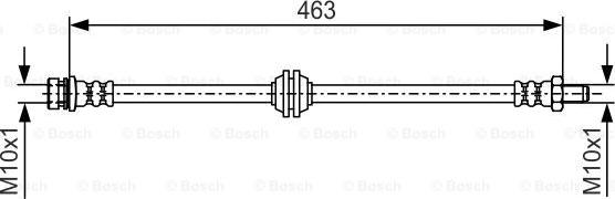 BOSCH 1 987 481 544 - Jarruletku inparts.fi