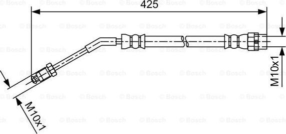 BOSCH 1 987 481 587 - Jarruletku inparts.fi