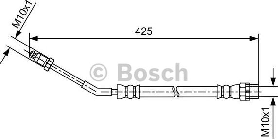 BOSCH 1 987 481 579 - Jarruletku inparts.fi