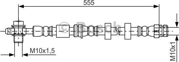 BOSCH 1 987 481 694 - Jarruletku inparts.fi