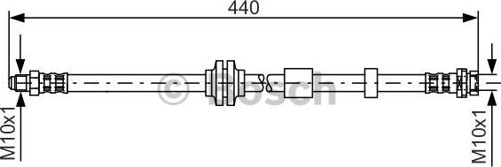 BOSCH 1 987 481 059 - Jarruletku inparts.fi