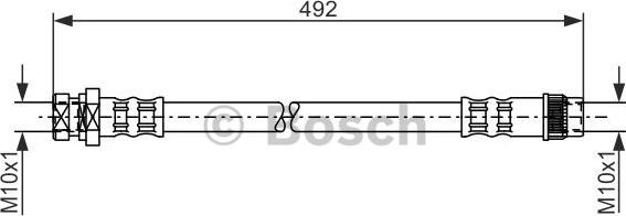 BOSCH 1 987 481 057 - Jarruletku inparts.fi