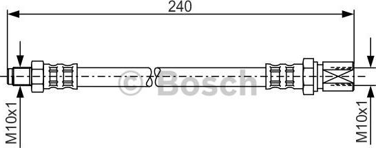 BOSCH 1 987 481 012 - Jarruletku inparts.fi