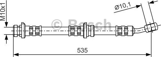 BOSCH 1 987 481 025 - Jarruletku inparts.fi