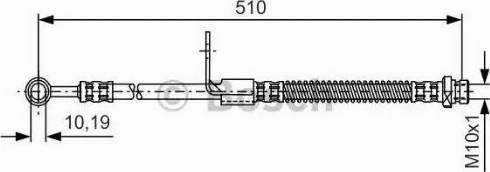 BOSCH 1 987 481 156 - Jarruletku inparts.fi