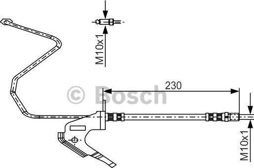 BOSCH 1 987 481 161 - Jarruletku inparts.fi