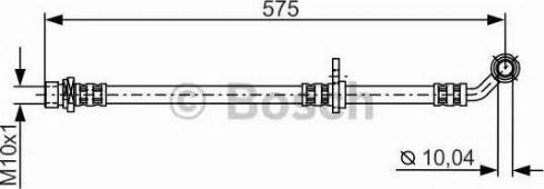 BOSCH 1 987 481 304 - Jarruletku inparts.fi