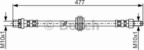 BOSCH 1 987 481 259 - Jarruletku inparts.fi