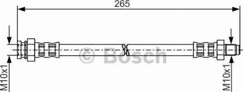 BOSCH 1 987 481 251 - Jarruletku inparts.fi