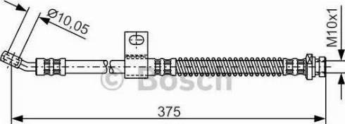 BOSCH 1 987 481 284 - Jarruletku inparts.fi