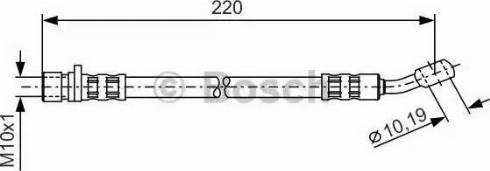 BOSCH 1 987 481 237 - Jarruletku inparts.fi