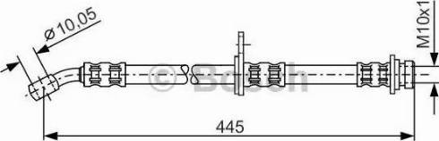 BOSCH 1 987 481 279 - Jarruletku inparts.fi