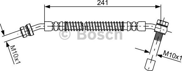 BOSCH 1 987 481 756 - Jarruletku inparts.fi