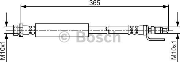 BOSCH 1 987 481 703 - Jarruletku inparts.fi