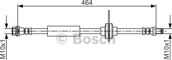 BOSCH 1 987 481 702 - Jarruletku inparts.fi