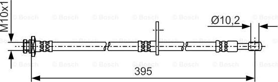 BOSCH 1 987 481 A53 - Jarruletku inparts.fi