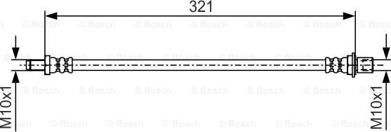 BOSCH 1 987 481 A62 - Jarruletku inparts.fi