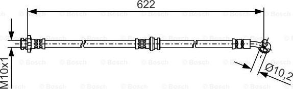 BOSCH 1 987 481 A32 - Jarruletku inparts.fi