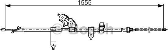 BOSCH 1 987 482 221 - Vaijeri, seisontajarru inparts.fi