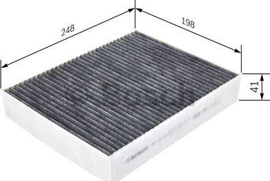 BOSCH 1 987 435 503 - Suodatin, sisäilma inparts.fi