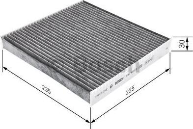 BOSCH 1 987 435 518 - Suodatin, sisäilma inparts.fi