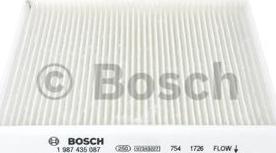 BOSCH 1 987 435 087 - Suodatin, sisäilma inparts.fi