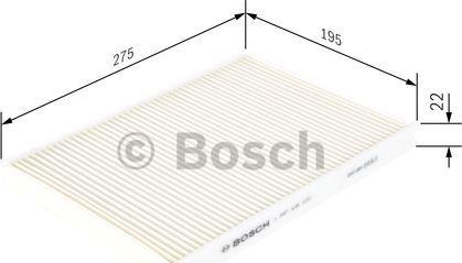 BOSCH 1 987 435 022 - Suodatin, sisäilma inparts.fi