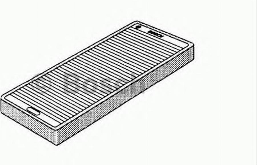 BOSCH 1 987 431 113 - Suodatin, sisäilma inparts.fi