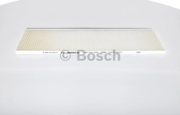 BOSCH 1 987 431 205 - Suodatin, sisäilma inparts.fi