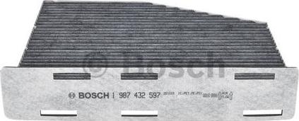 BOSCH 1 987 432 597 - Suodatin, sisäilma inparts.fi