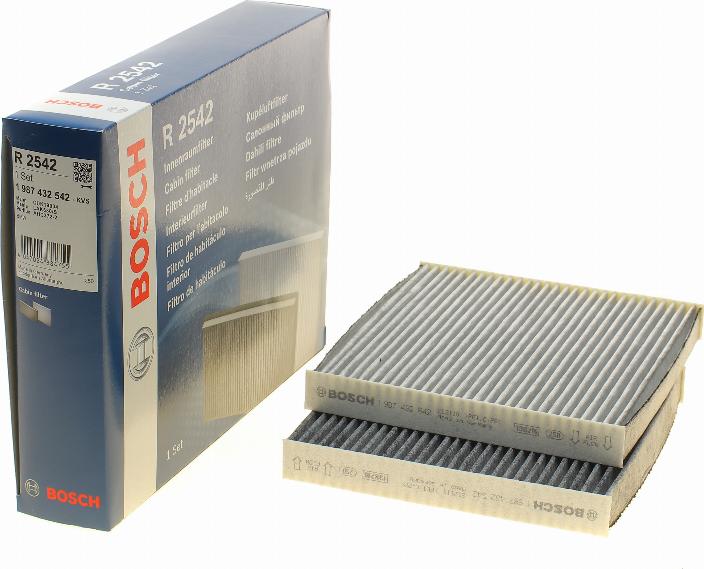 BOSCH 1 987 432 542 - Suodatin, sisäilma inparts.fi