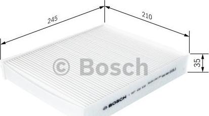 BOSCH 1 987 432 539 - Suodatin, sisäilma inparts.fi