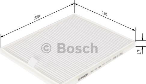 BOSCH 1 987 432 066 - Suodatin, sisäilma inparts.fi