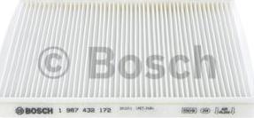 BOSCH 1 987 432 172 - Suodatin, sisäilma inparts.fi