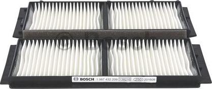 BOSCH 1 987 432 209 - Suodatin, sisäilma inparts.fi