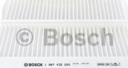 BOSCH 1 987 432 220 - Suodatin, sisäilma inparts.fi