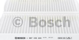 BOSCH 1 987 432 220 - Suodatin, sisäilma inparts.fi