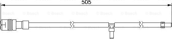 BOSCH 1 987 474 994 - Kulumisenilmaisin, jarrupala inparts.fi