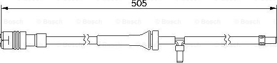 BOSCH 1 987 474 997 - Kulumisenilmaisin, jarrupala inparts.fi